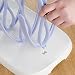 Baby Bottle Drying Rack - Stylish Holder for Baby Bottles and Feeding Accessories Great Unique Baby Shower Gift By DUNLIN (Purple White)