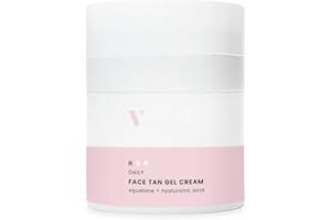 ‎VENICEBODY VENICEBODY Daily Face Tan Gel Cream (30ml) – Selbstbräuner + Pflege 2in1 mit Squalan und Hyaluronsäure für das Gesicht, spendet intensive Feuchtigkeit – Anti-Aging Effekt