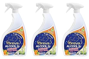 BREVA Alcool 70° dénaturé aromatisé Mandarin - 600 ml Spray (3)