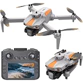 Profesyonel GPS Drone, 4K Kamera, 3 Kamera Sistemi, Fır&ccedil;asız Motor, Optik Akış ile Sabit Hover, Ekranlı Kumanda