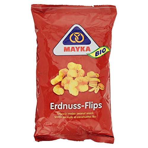 Preisvergleich Produktbild Mayka Bio Erdnuss-Flips, 75 g