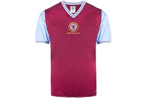 SCORE DRAW Aston Villa 1982 Champions of Europe Retro Shirt