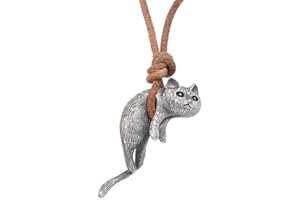 HZAOPZE Halskette „Sei Deine Pussycat Doll“, Halskette mit Katzenanhänger, Katzen Geschenke für Katzenliebhaber, Geburtstag, Jahrestag, Weihnachten, Geschenke für Jungen, Mädchen, Teenager, Paare