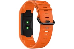 KINOEHOO Ersatzarmband kompatibel mit Polar A360 A370 Edelstahl Armband Weiche Silikon Uhrenarmbänder.