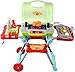 Produktbild Kindergrill Grill Kinderküche BBQ Sound Spielzeug Tischgrill Küche Zubehör #1498