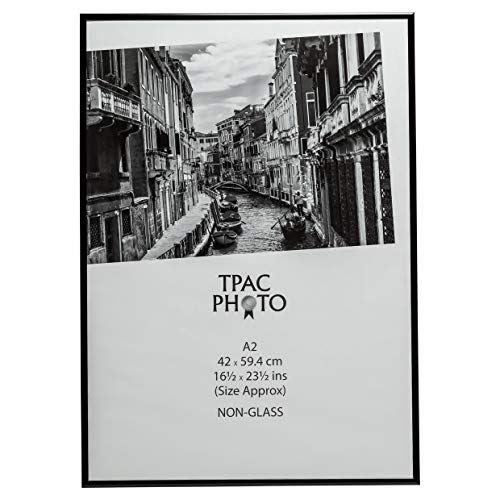 The photo Album Company Ltd PAAFA2B-BLK-Marco para fotos aluminio, formato 42 x 59 cm, color negro