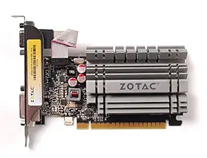 Zotac NVIDIA GeForce GT730 4GB DDR3 DVI VGA HDMI PCI-Express 2.0 (x8 Lanes) Low Profile Fanless Graphics Card ZT-71108-10L