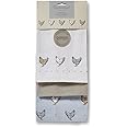 Cooksmart 3 Pack Tea Towels Farmers Kitchen