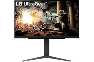 LG Ultragear™ 27GS75Q-B.AEU Ecran PC Gaming 27" - Dalle IPS résolution QHD (2560x1440), 1ms 180Hz (200Hz O/C), sRGB99% (CIE1931), AMD FreeSync, Compatible NVIDIA G-Sync