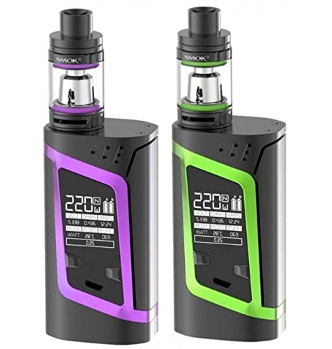 Genuine SMOK Alien kit Black/Purple 220watt only available at Click2Vape …