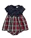 Mamas and Papas Baby-Girls Tartan Dress and Knickers Clothing Set, Multicoloured (Tartan), 0-3 Months (Manufacturer Size: 2-3)