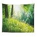 Produktbild Qmber 2019 Mehrfarbige Wandbehang Decke Tuch groß Indien Bohemian Wand tucher Indischer Buddha mit Tausenden Händen Buddhismus Pflanzen Waldlandschaft Polyesterdruck/B3