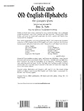 Image de Gothic and Old English Alphabets: 100 Complete Fonts