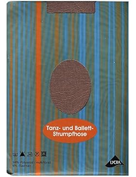 Tanzstrumpfhosen 3er Pack Cheerleader Garde Tanzmariechen Ballett 90den Strumpfhose mit Glanz make up