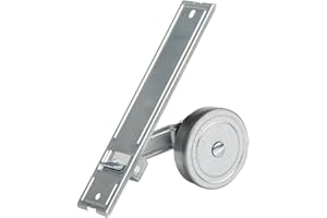 Schellenberg 50401 Avvolgitore da Incasso Maxi avvolgibili, per Cinghia tapparella con 23 mm di Larghezza e Lunghezza Massima di 5,6 m, Distanza dei Fori 18,5 cm, Grigio