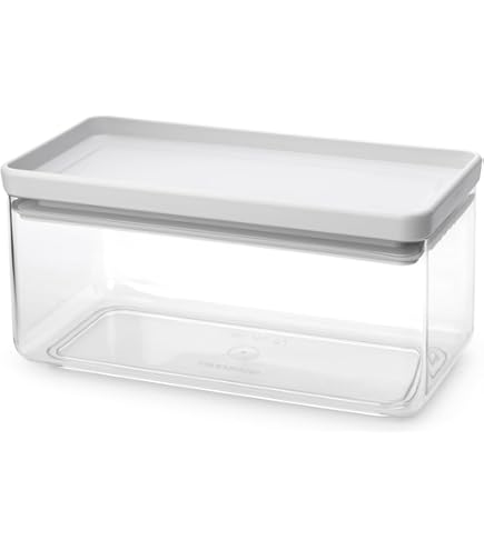 Brabantia TASTY Stapelbare Voorraadbussen Set van 3-2 x 1,6L & 1 x 3,5L