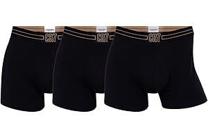 CR7 kąpielówki Mężczyźni Cr7 Cristiano Ronaldo bawełniane kąpielówki męskie, opakowanie 3 sztuk