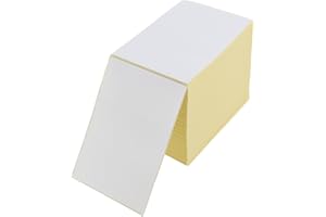 Labelident Versandlabel 4x6-103 x 150 mm I 2.000 Thermo-Etiketten I Selbstklebende Leporello Versandaufkleber I Formatgleich mit DHL 910-300-400 Common Label