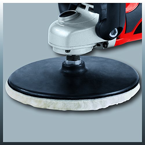 Einhell Winkelpolierer CC-PO 1100/1 E (1100 W, Polier-/Schleifteller-Ø 180 mm, im Kunststoffkoffer, inkl. Umfangreiches Zubehör) - 6