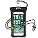 Price comparison product image Waterproof case NineUp,Support iphone 7 fingerprint ID access,Floating on water cellphone waterproof case,quality warranty(Black, 6 inch)