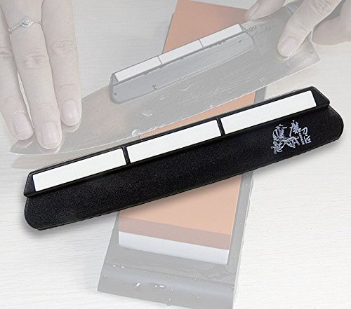 Klemme, für jap. Wassersteine, zur Einhaltung d.Schärfwinkels, Abziehstein