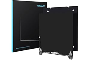 Ufficiale Creality Ender 3 V3 SE Build Platform Kit originale 3D Printer Platform Kit 220 x 220 mm Magnetic Flexible Spring Steel Texture Surface Print Bed for Ender 3/3 S1/3 Neo/3 V2 Neo/3 V3 KE CR