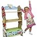 Fantasy Fields by Teamson Transportation Childrens Wooden Bookcase Storage Kids Bookshelf 10040A