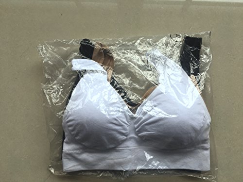 Basherry Damen 3-er Set Gesundheit und komfort – BH – yoga – BH - 3