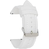 20mm-22mm-24mm Watch Compatible Perforated Sports Silicone Watch Cord Strap S26