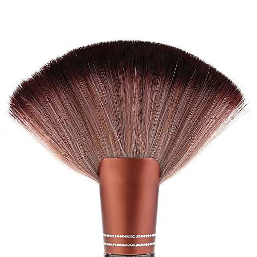 Anself 1stü. Professionelle Sektor Haar Ausschnitt Hals Barbers Duster Pinsel mit holz Griff - 3