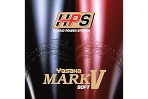 Yasaka Rubber Mark V HPS Soft Colour 2.3 mm, Red, Size 2.3 mm, Red