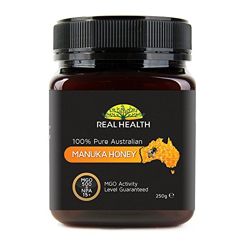 Preisvergleich Produktbild Real Health - 100% reiner australischer Manuka Honig - MGO 500 - 250g