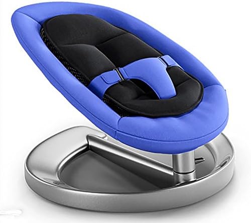 Balance Bouncer Baby Rocking Chair Swings Chair Baby Cradle Chair Lounge Chair Newborn Child Sleeping Artifact (Color : Blue)