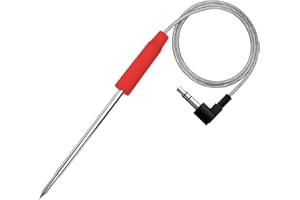 VAGLOBA Replacement Thermometer Meat Probe for Ninja OG751 Woodfire Pro Outdoor Grill & Smoker Compatible with Ninja OG700 Series adn OG36UPG1A, BBQ Grills Accessories, 127HY751, 1 Pack