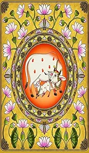 Gau Maatha/Cow Backdrop by efyu999.com