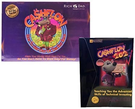 Rich Dad CashFlow 101 + 202 Board Game by Rich Dad