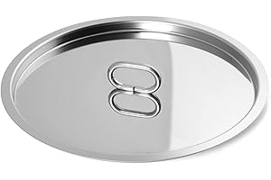 Home Ecopoint Coperchio, 18 cm, Acciaio Inossidabile, 19x19x4 cm