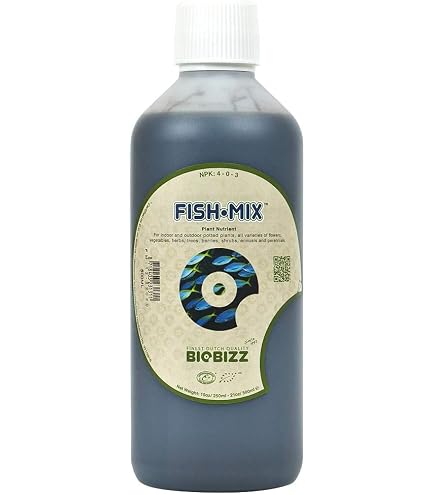 GROWMANIA Fish Mix BioBizz 1L: Nutrición Orgánica Para Un Crecimiento Exuberante Y Raíces Felices