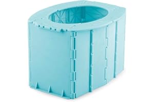 fllyingu Mobile Toilette Inodoro portátil para Camping Travel Portable WC para Autocaravana Caravan,Inodoro para Camping Viaje Cámping Senderismo Excursión