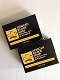 2 X Nubian Heritage, African Black Soap Bar, 5 oz (141 g)