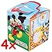 Produktbild Cono 4 Geschenkboxen * Mickey Mouse Clubhouse * für Kinderparty und Kindergeburtstag Mitgebsel Geschenk Treat Box Partybox Pappe Papier Kinder Geburtstag Motto Party