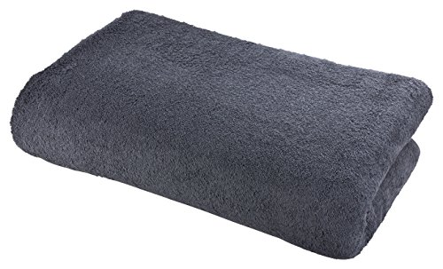 XXL Decke / Kuscheldecke Wohndecke Strandtuch Frottee 200x250cm Floringo (schiefer) - 2