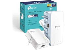 TP-Link TL-WPA1000 Kit Powerline, AV1000 Mbps su Powerline, AC1200 su WiFi Dual Band, 1 Porta Gigabit, Plug & Play, Homeplug AV2, Tecnologia OneMesh, Estendi Rete Tramite Impianto Elettrico