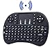 Produktbild MINI drahtlose Tastatur 2.4G Berührungsfläche für SMART TV, PC, Konsole, ANDROID-TV, Xbox, PS4, Farbe schwarz
