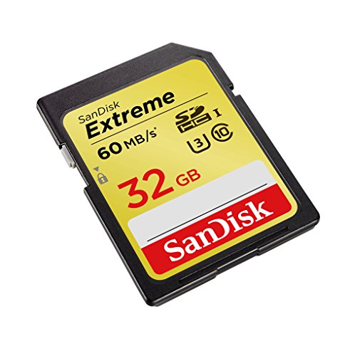 SanDisk Extreme SDHC 32GB bis zu 60 MB/Sek, Class 10, U3 Speicherkarte - 3