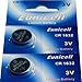 Produktbild 2 x CR1632 3V Lithium Knopfzelle 120 mAh ( 1 Blistercard a 2 Batterien ) Markenware Eunicell