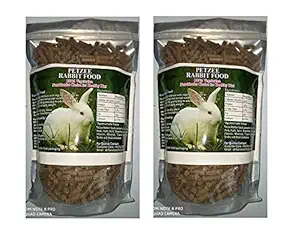 PETZEE Rabbit Food, Nutrition Diet, Big Pellets 950 GMS (Pack of 2)