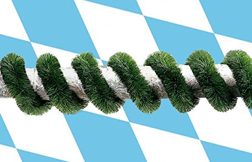 20-m-Grasgirlande, grün