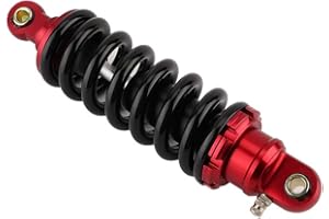 EVGATSAUTO Ammortizzatore posteriore per moto, 260mm Ammortizzatore posteriore per moto Ammortizzatore universale per lega da 10 "ATV UTV Scooter