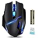 Produktbild Kabellose Gaming Maus, ECHTPower 2.4G Wirelss Gaming Mouse, Optische Gaming Maus für Pro Gamer mit 7 Tasten, led, Nano Empfänger